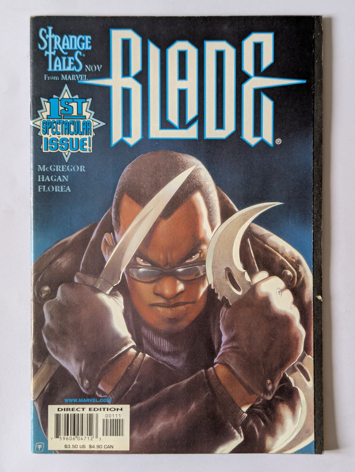 Blade: Strange Tales #1-3 (1998 Limited Series) Complete Set