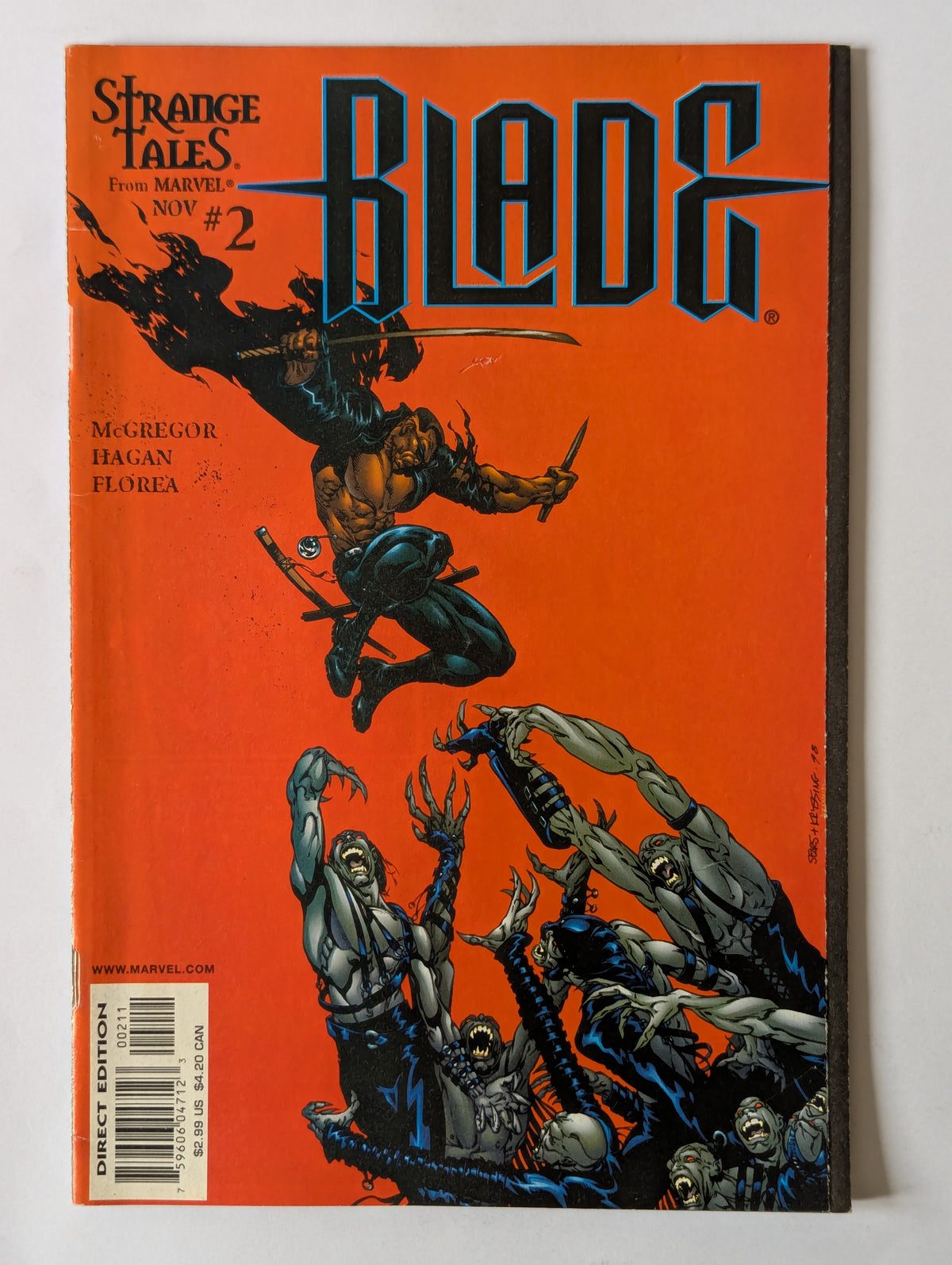 Blade: Strange Tales #1-3 (1998 Limited Series) Complete Set