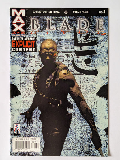 Blade: Marvel Max #1-6 (2002 Limited Series) Complete Set