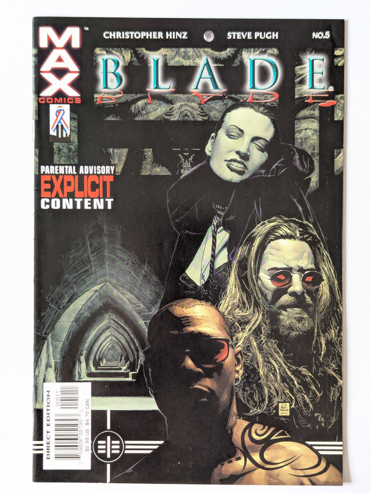 Blade: Marvel Max #1-6 (2002 Limited Series) Complete Set