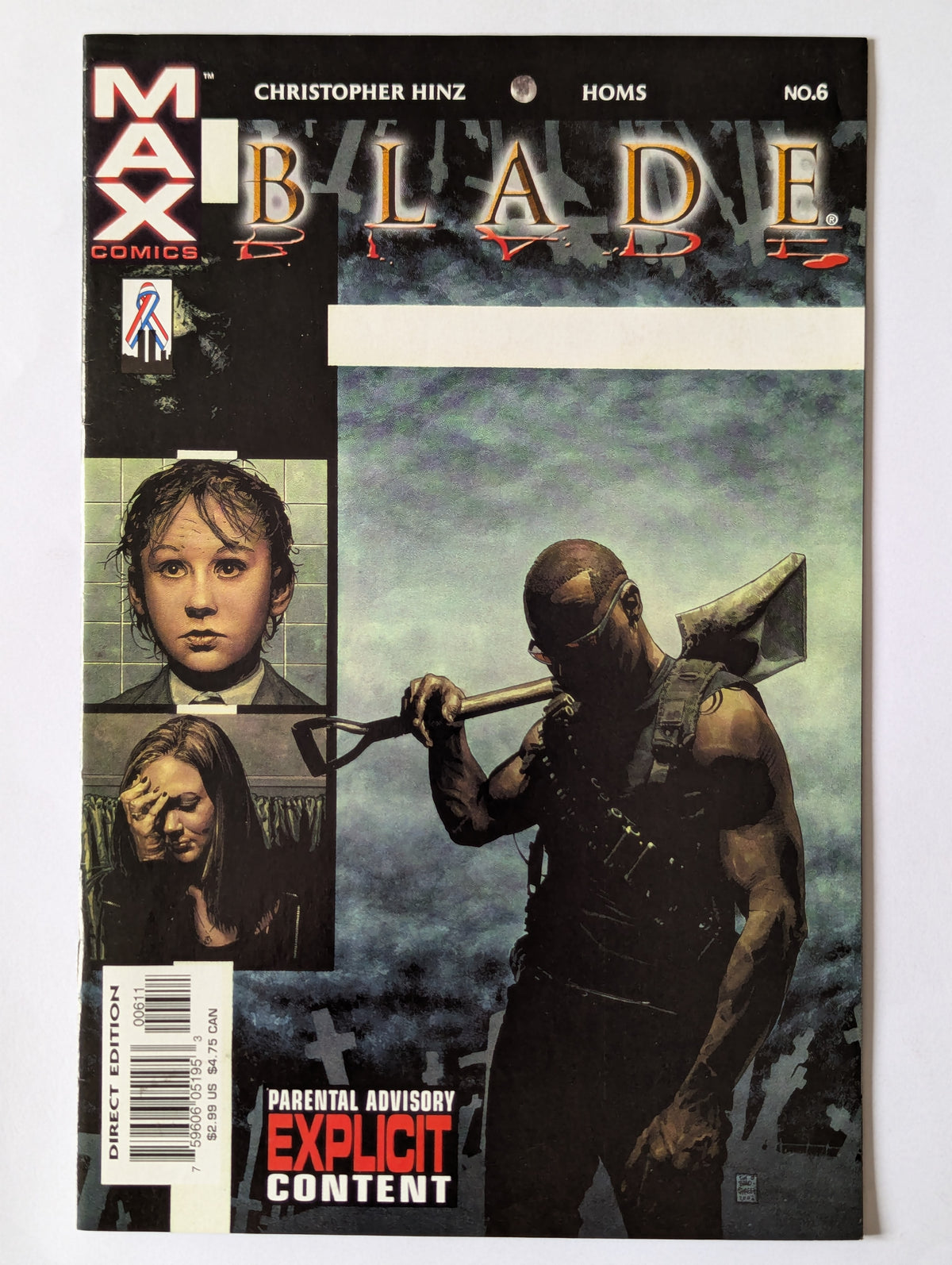Blade: Marvel Max #1-6 (2002 Limited Series) Complete Set