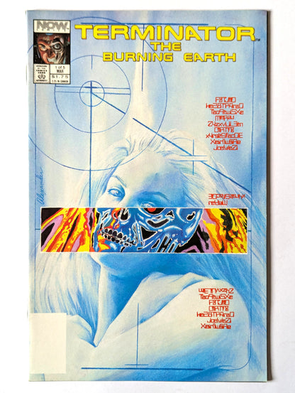Terminator: The Burning Earth #1-5 (1990 Limited Series) Complete Set