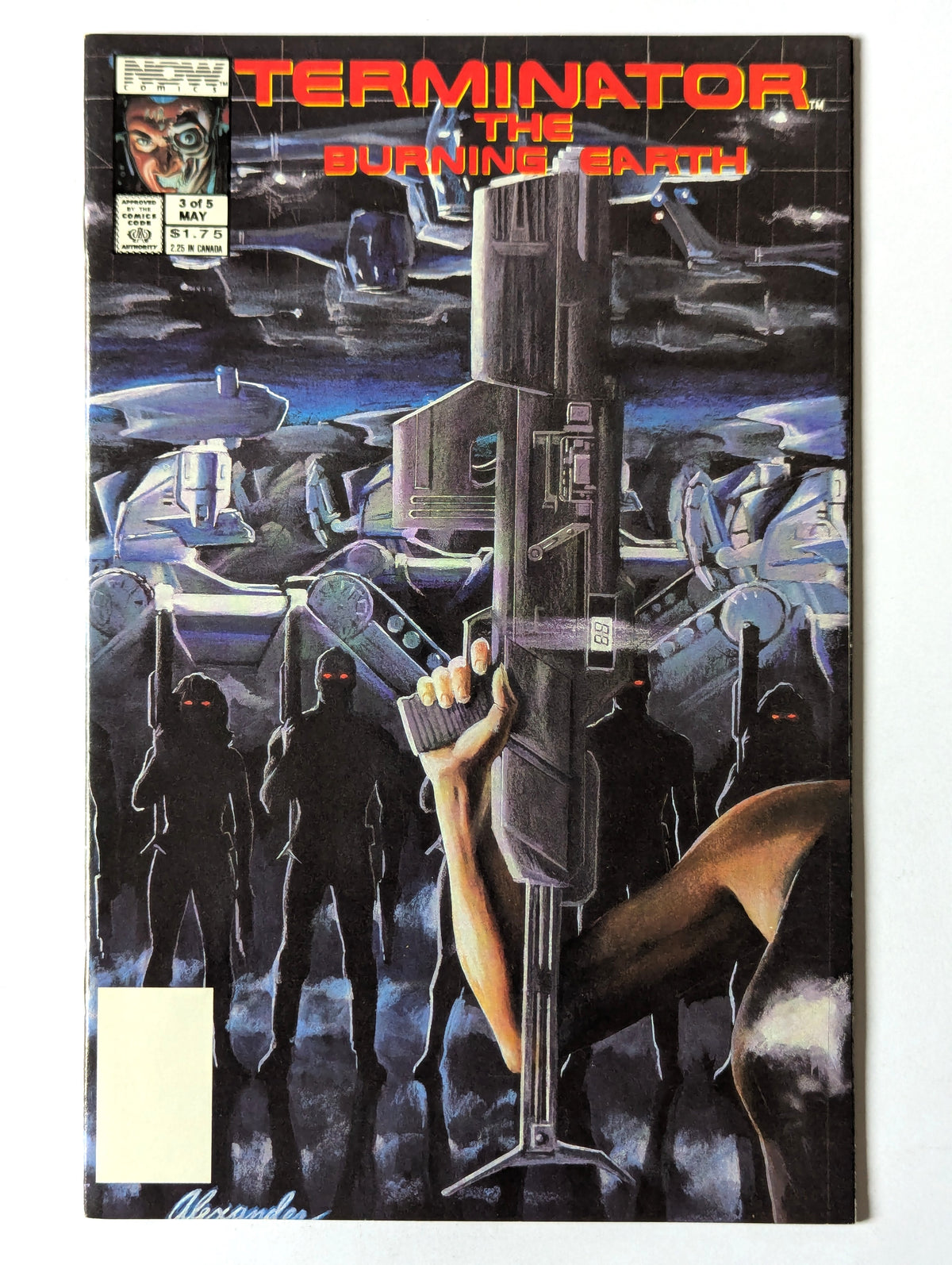 Terminator: The Burning Earth #1-5 (1990 Limited Series) Complete Set
