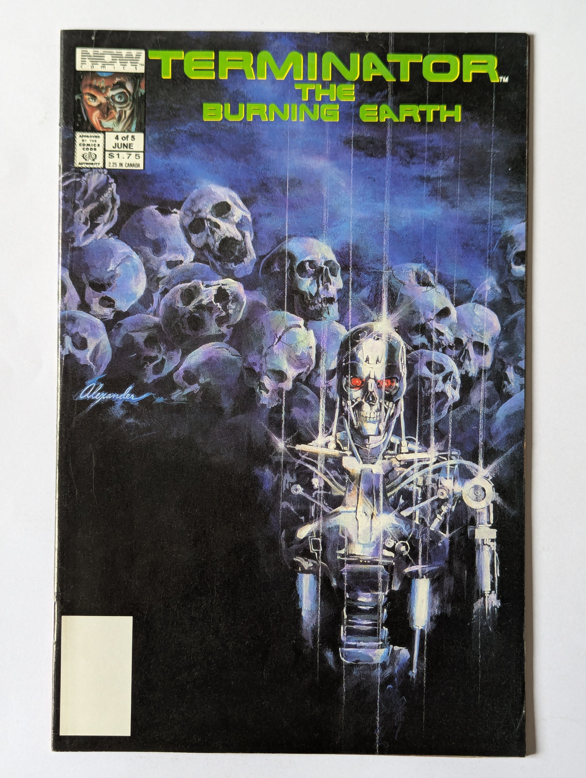 Terminator: The Burning Earth #1-5 (1990 Limited Series) Complete Set