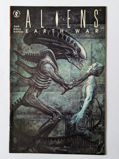 Aliens: Earth War #1-4 (1990 Limited Series) Complete Set