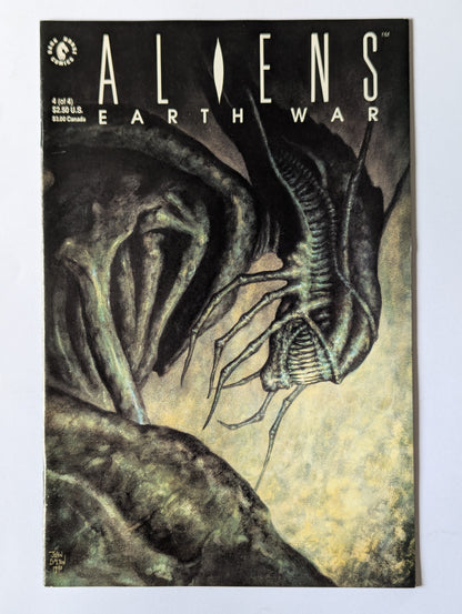 Aliens: Earth War #1-4 (1990 Limited Series) Complete Set