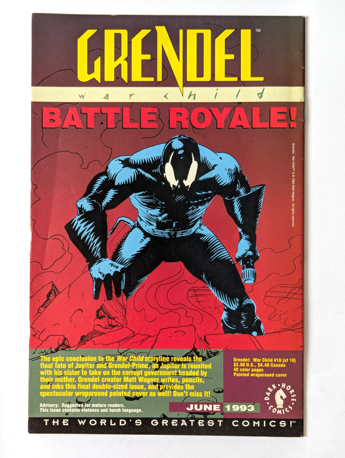Dark Horse Presents #72 (1986 Series)