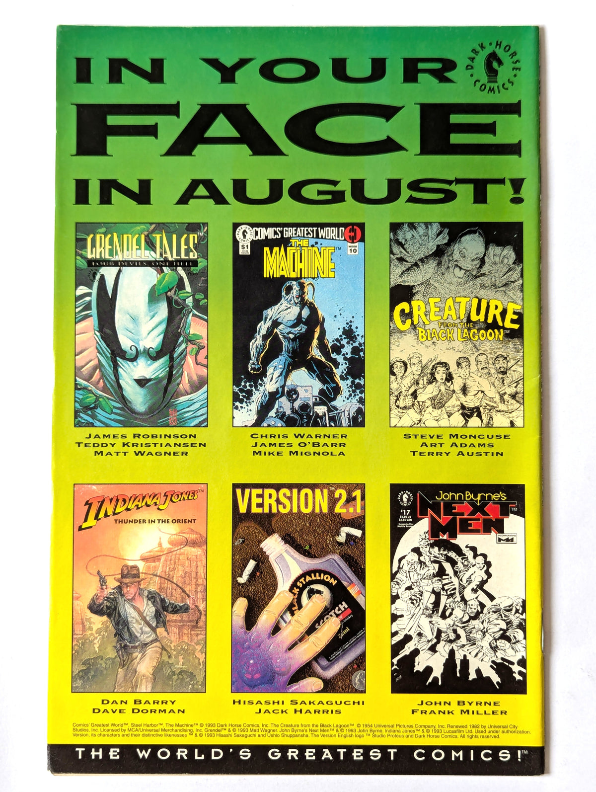 Dark Horse Presents #74 (1986 Series)