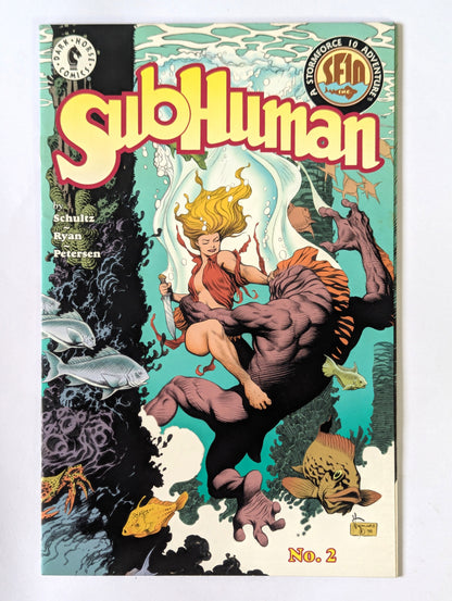 Subhuman #1-4 (1998 Limited Series) Complete Set