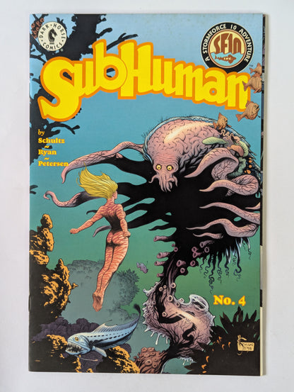 Subhuman #1-4 (1998 Limited Series) Complete Set
