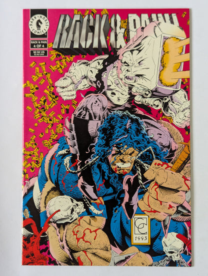 Rack & Pain #1-4 (1994 Limited Series) Complete Set