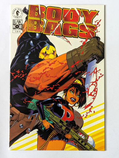 Body Bags #1-4 (1996 Limited Series) Complete Set