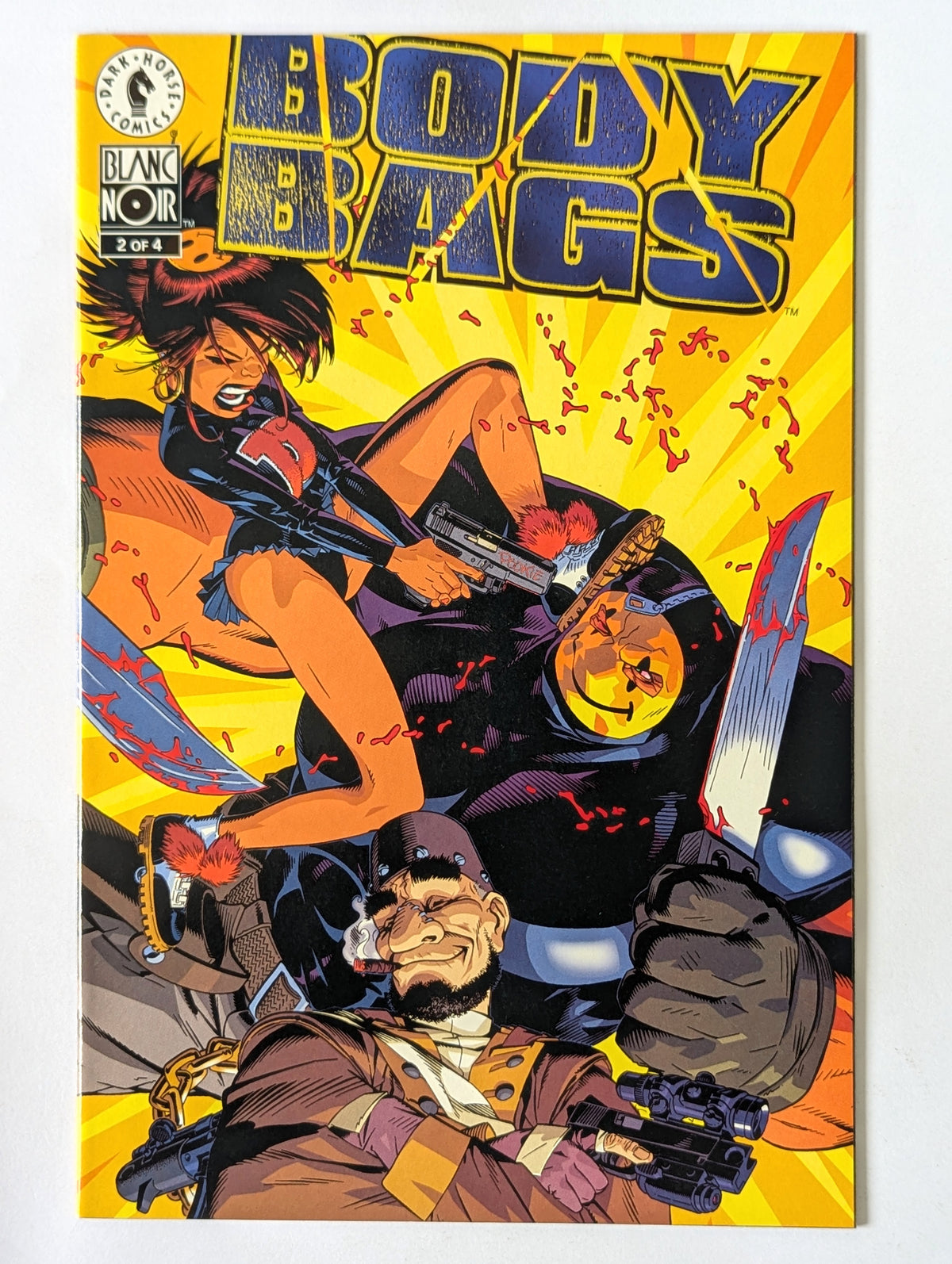 Body Bags #1-4 (1996 Limited Series) Complete Set