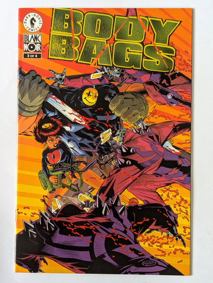 Body Bags #1-4 (1996 Limited Series) Complete Set