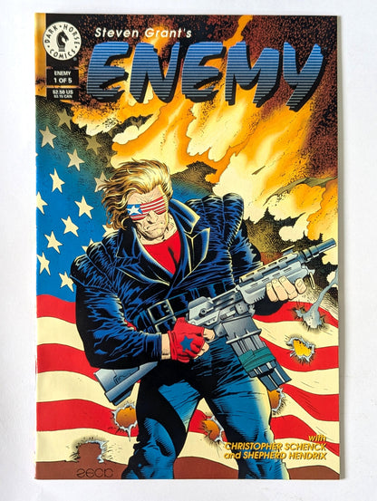 Enemy #1-5 (1994 Limited Series) Complete Set