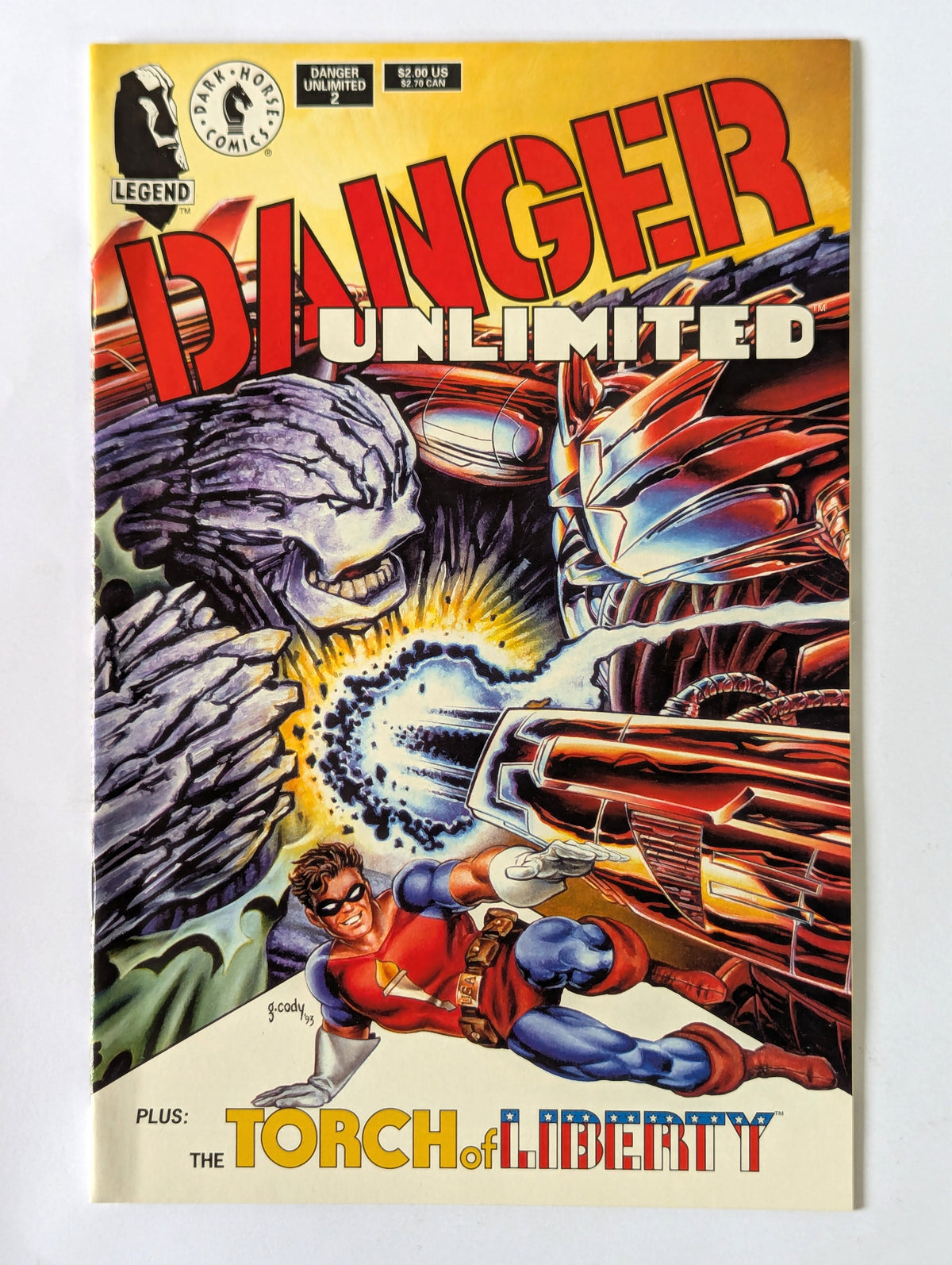 Danger Unlimited #1-4 (1994 Limited Series) Complete Set
