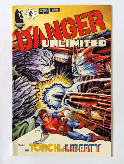 Danger Unlimited #1-4 (1994 Limited Series) Complete Set