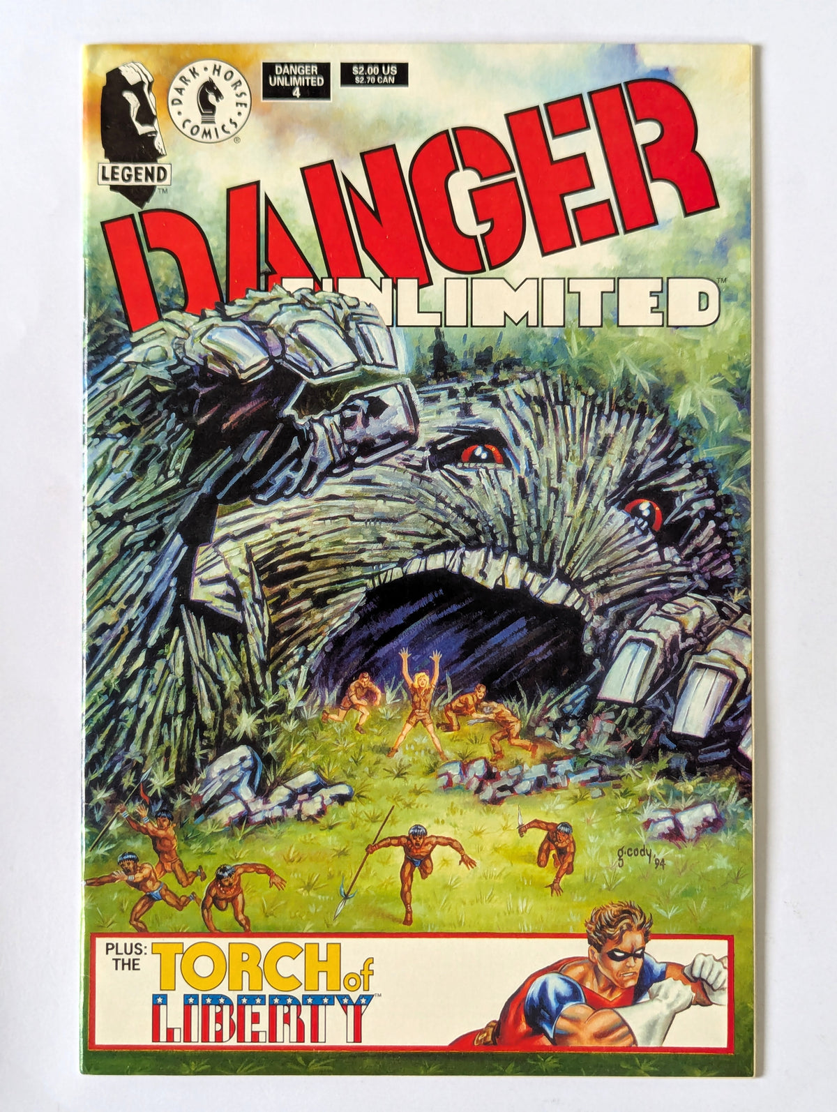 Danger Unlimited #1-4 (1994 Limited Series) Complete Set
