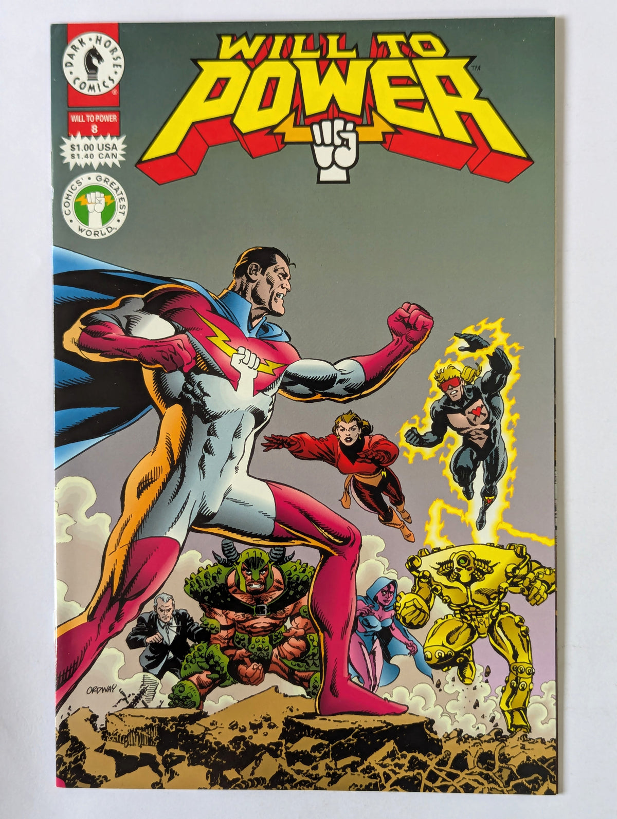 Will to Power #1-12 (1994 Series) Complete Set