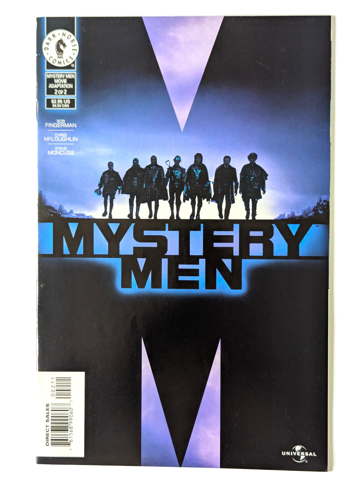 Mystery Men: Movie Adaptation #1-2 (1999 Limited Series) Complete Set