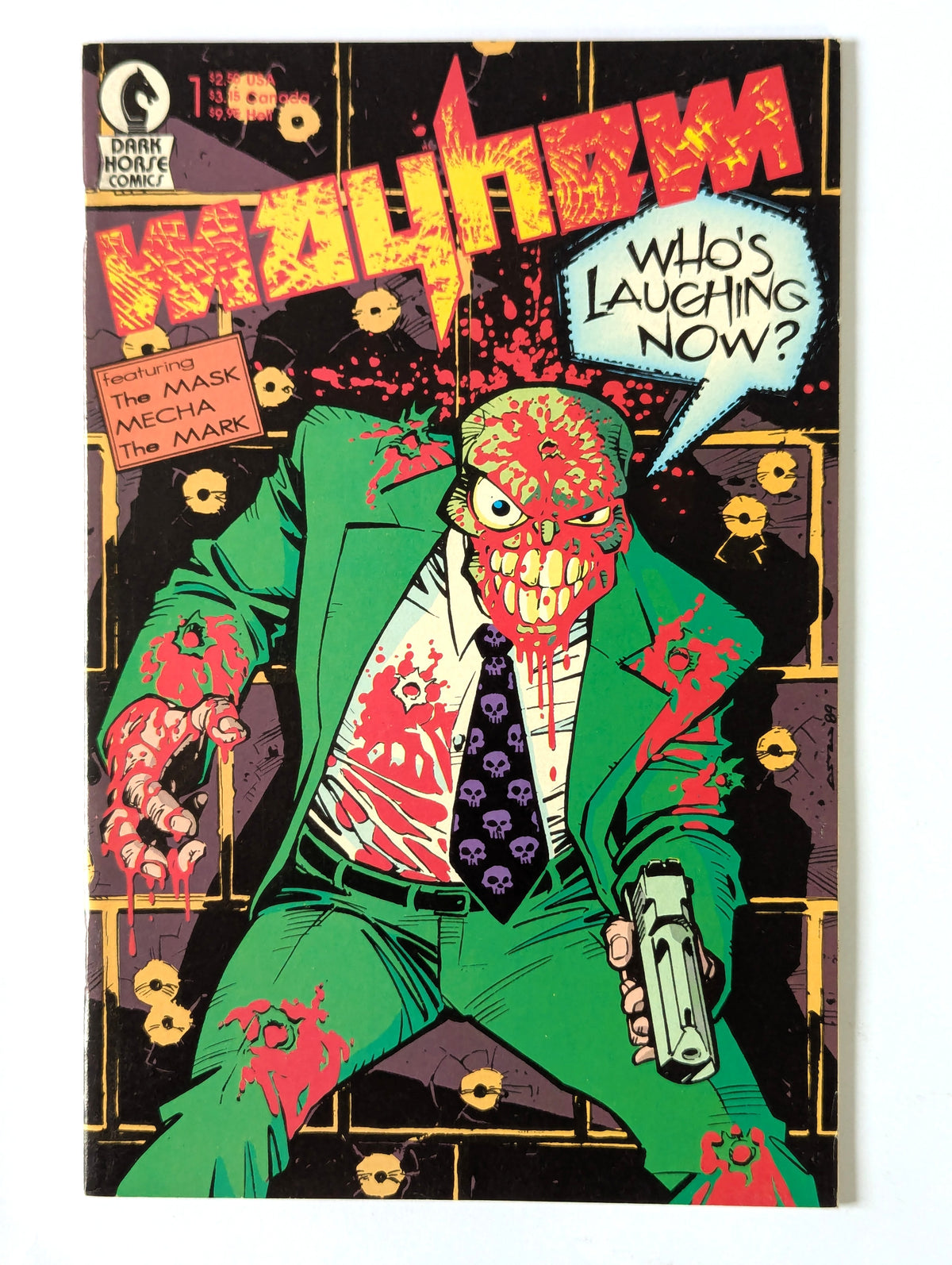 Mayhem #1-4 (1989 Limited Series)