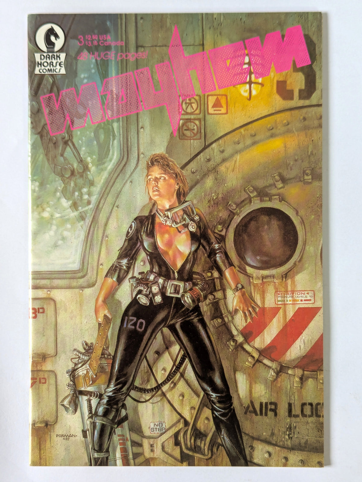 Mayhem #1-4 (1989 Limited Series)