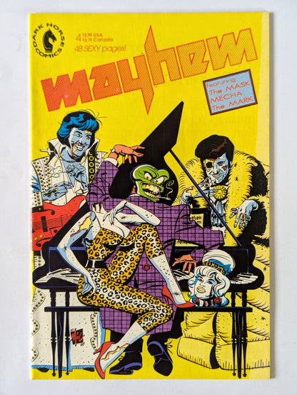 Mayhem #1-4 (1989 Limited Series)