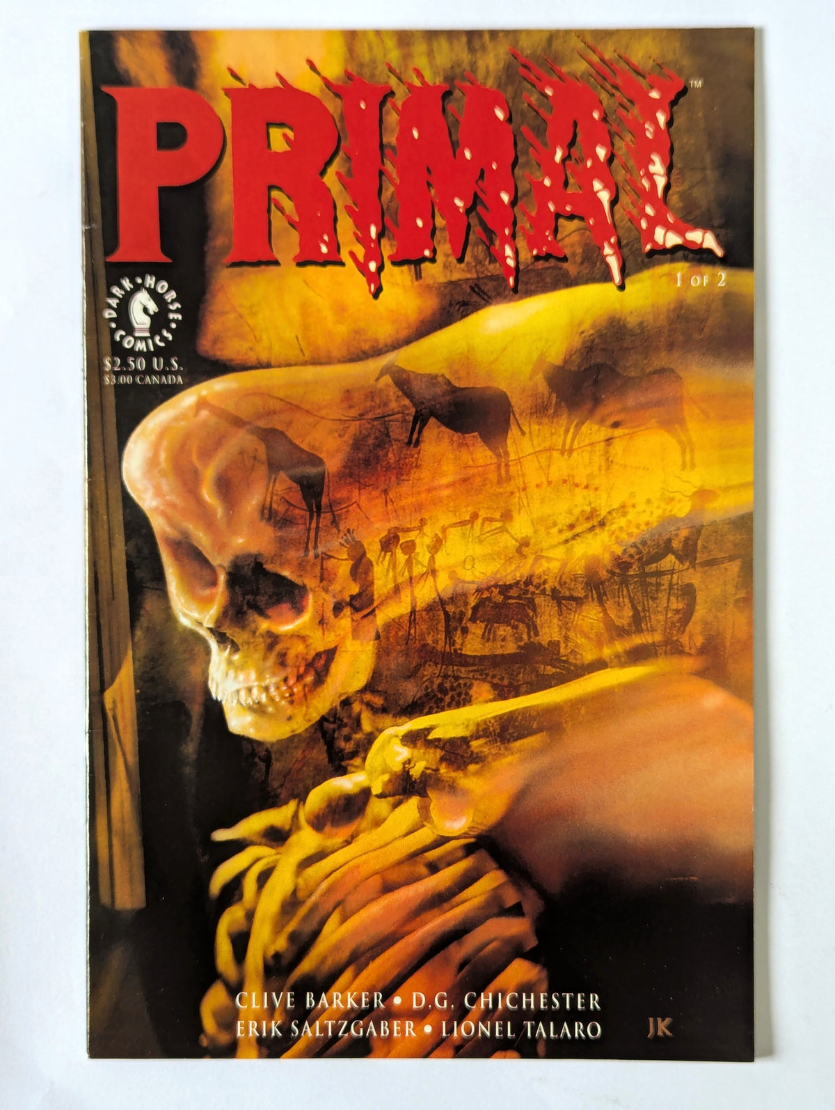 Primal #1-2 (1992 Limited Series) Complete Set