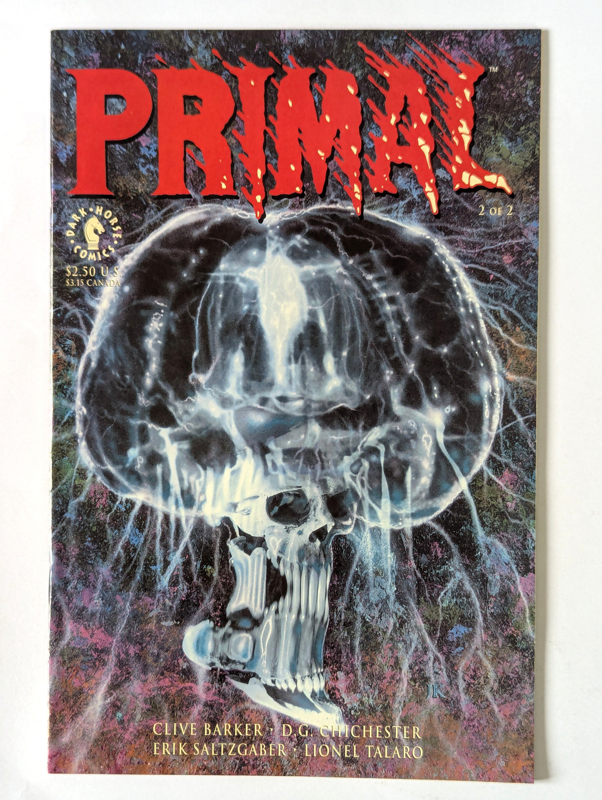 Primal #1-2 (1992 Limited Series) Complete Set
