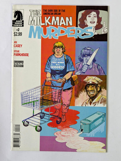 Milkman Murders #1-4 (2004 Limited Series) Complete Set