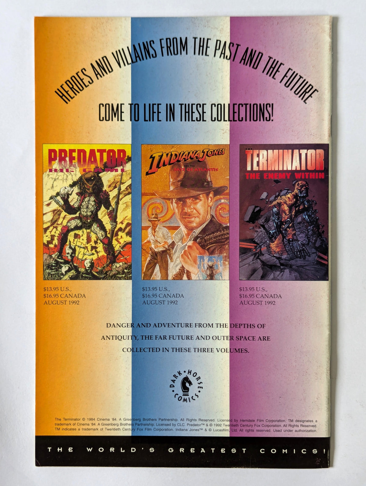 Thing From Another World: Climate of Fear #1-4 (1992 Limited Series) Complete Set