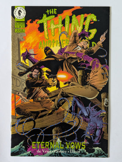 Thing From Another World: Eternal Vows #1-4 (1993 Limited Series) Complete Set