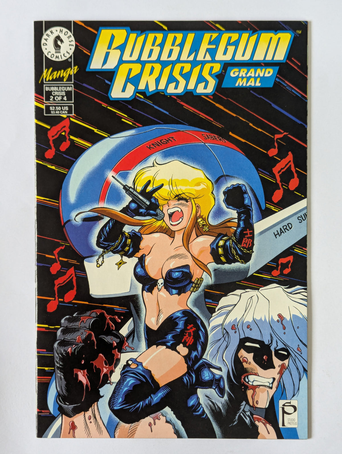 Bubblegum Crisis: Grand Mal #1-4 (1994 Limited Series) Complete Set