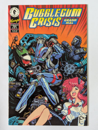 Bubblegum Crisis: Grand Mal #1-4 (1994 Limited Series) Complete Set