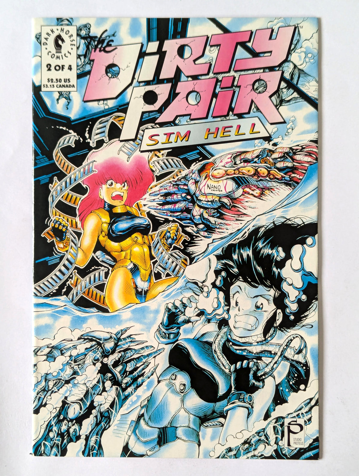 Dirty Pair: Sim Hell #1-4 (1993 Limited Series) Complete Set