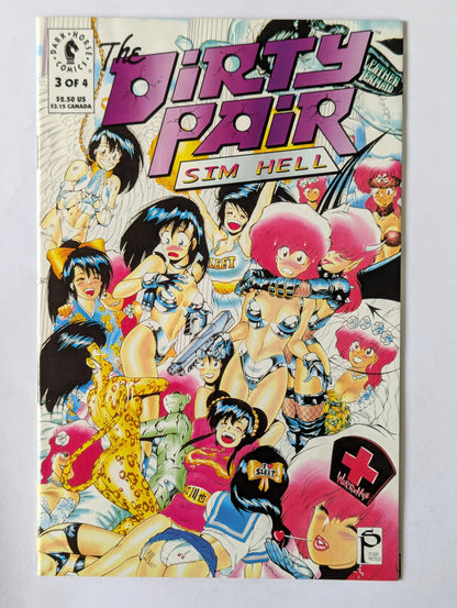 Dirty Pair: Sim Hell #1-4 (1993 Limited Series) Complete Set