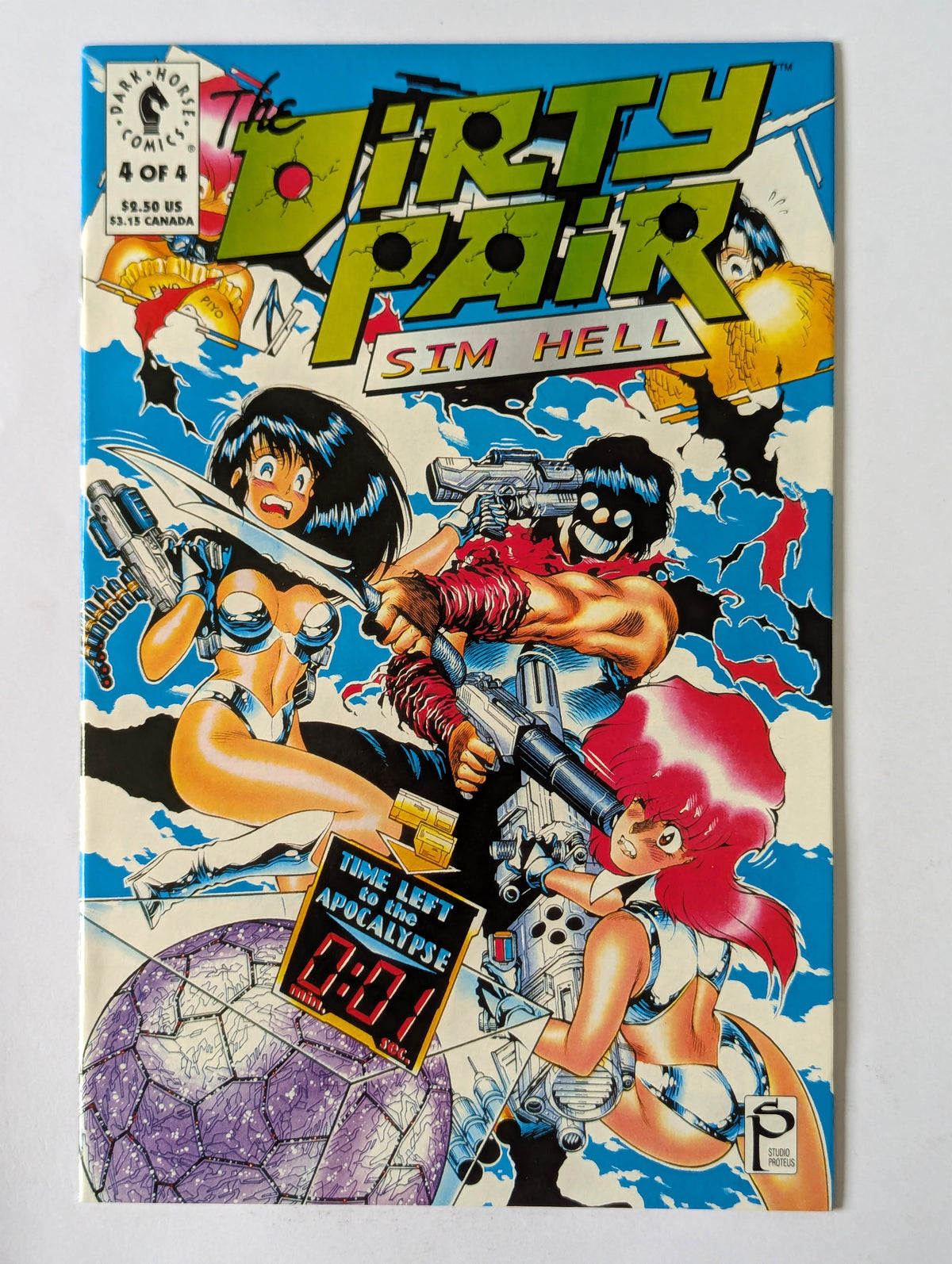 Dirty Pair: Sim Hell #1-4 (1993 Limited Series) Complete Set