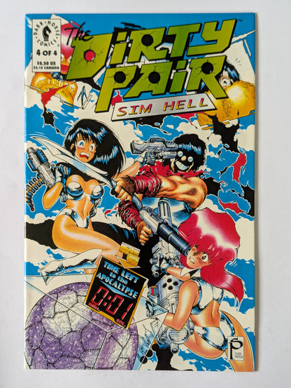 Dirty Pair: Sim Hell #1-4 (1993 Limited Series) Complete Set