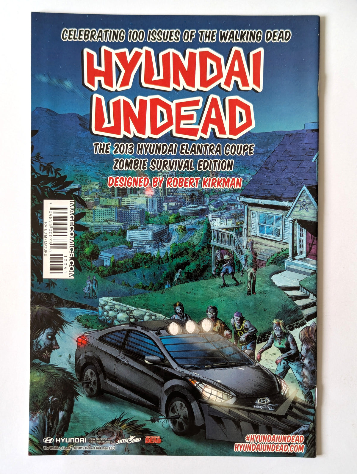 The Walking Dead #100 (2003 Series) - Bryan Hitch Cover Variant