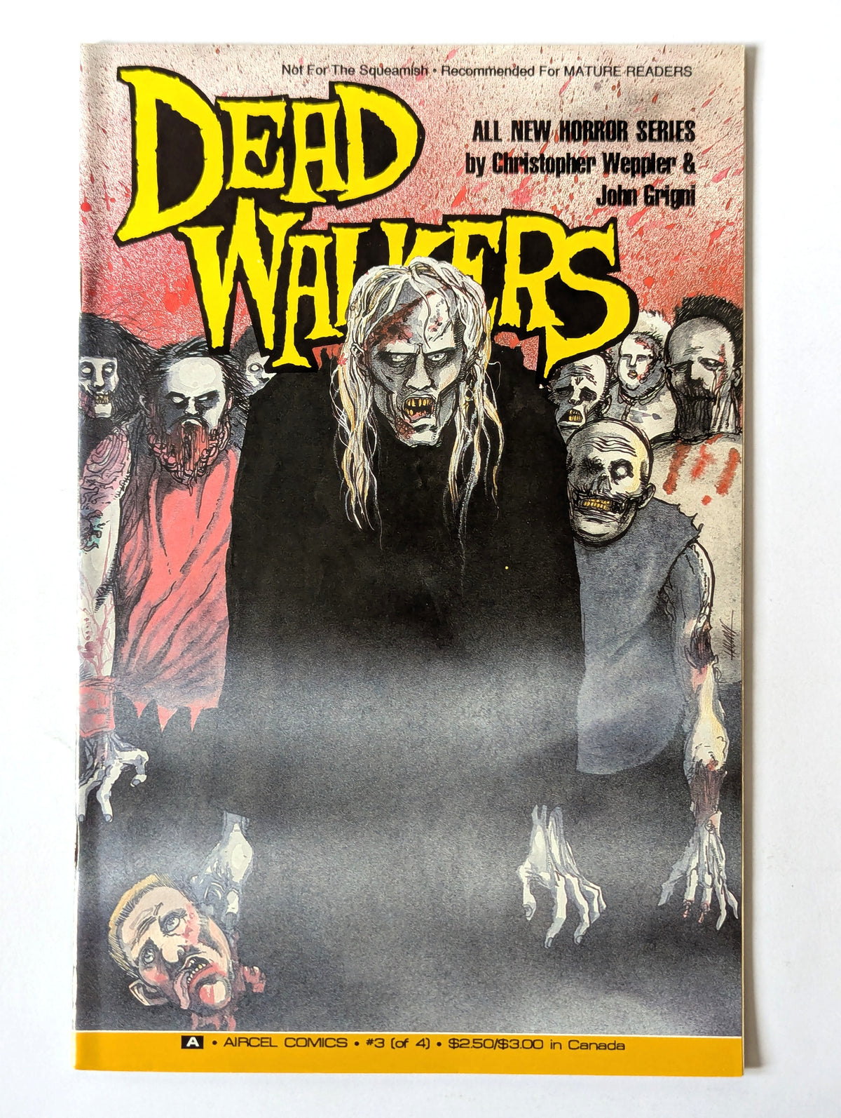 Dead Walkers #1-4 (1991 Limited Series) Complete Set