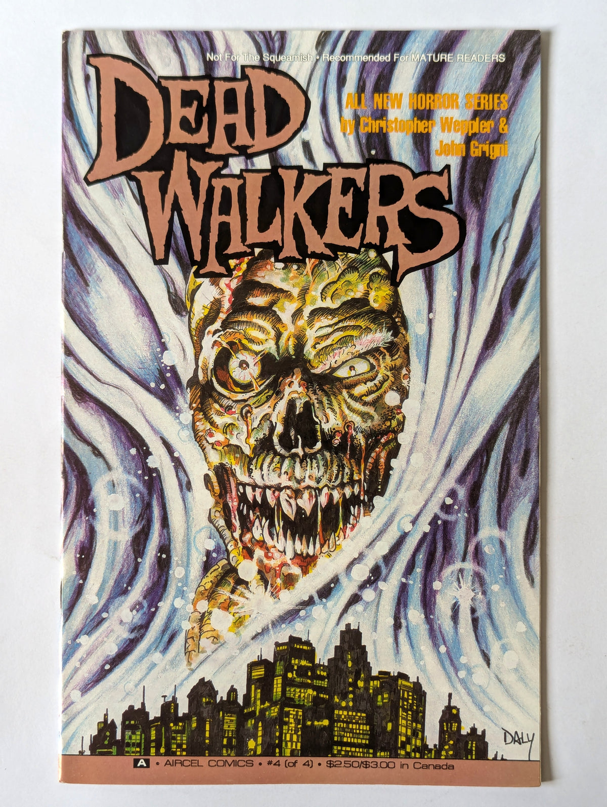 Dead Walkers #1-4 (1991 Limited Series) Complete Set