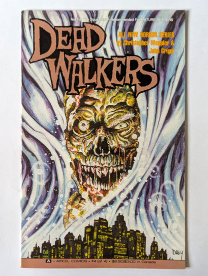 Dead Walkers #1-4 (1991 Limited Series) Complete Set