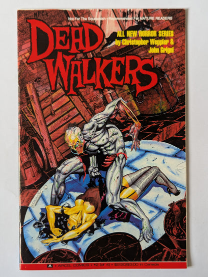 Dead Walkers #1-4 (1991 Limited Series) Complete Set
