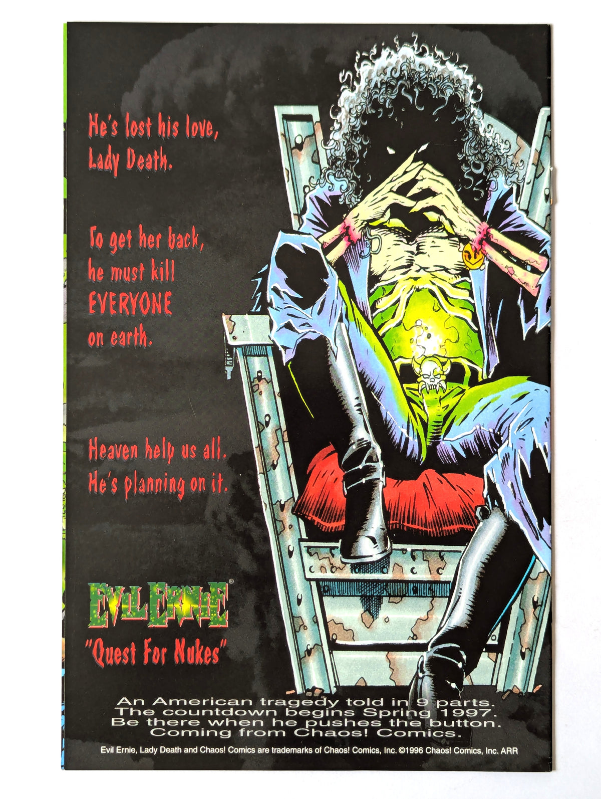 Evil Ernie: Baddest Battles #1 (1997)