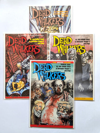 Dead Walkers 1-4 Complete Limited Series Aircel Comics