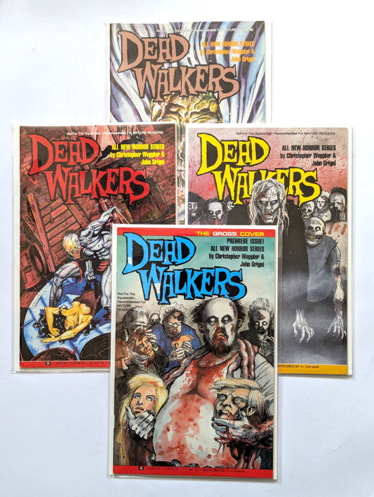 Dead Walkers 1-4 Complete Limited Series Aircel Comics