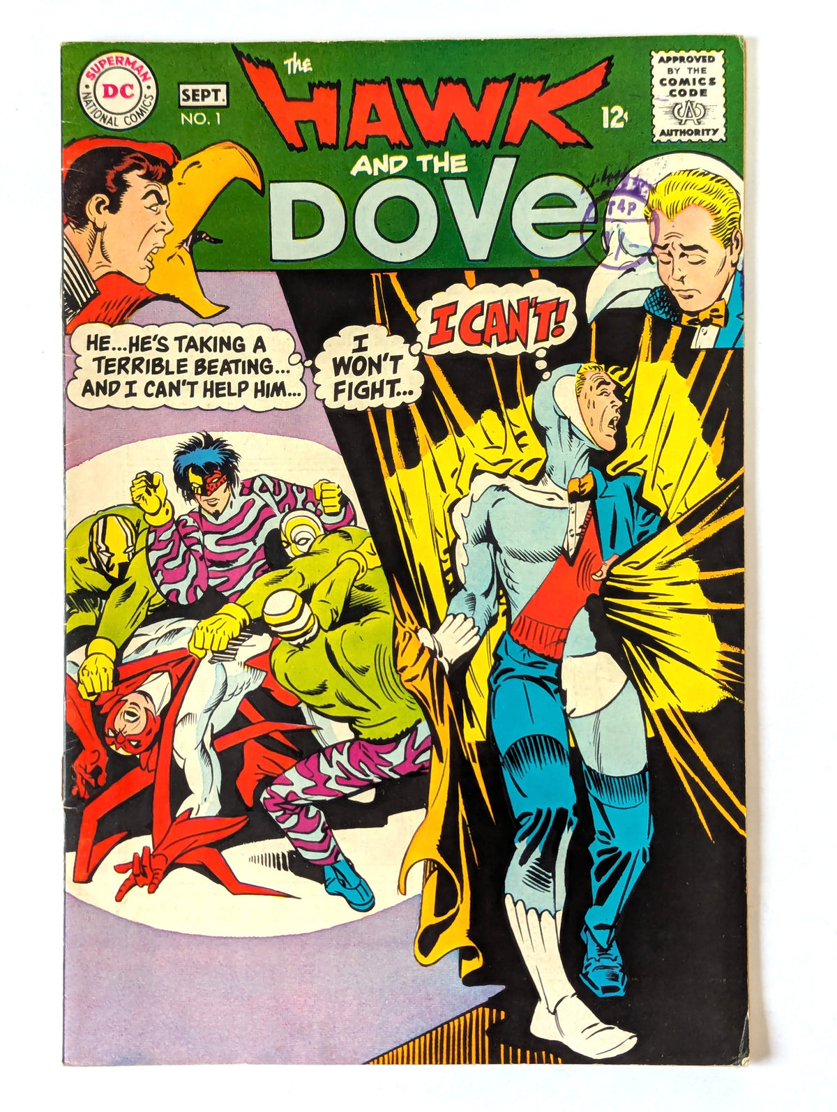 Hawk & Dove #1-6 (1968 Limited Series) Complete Set