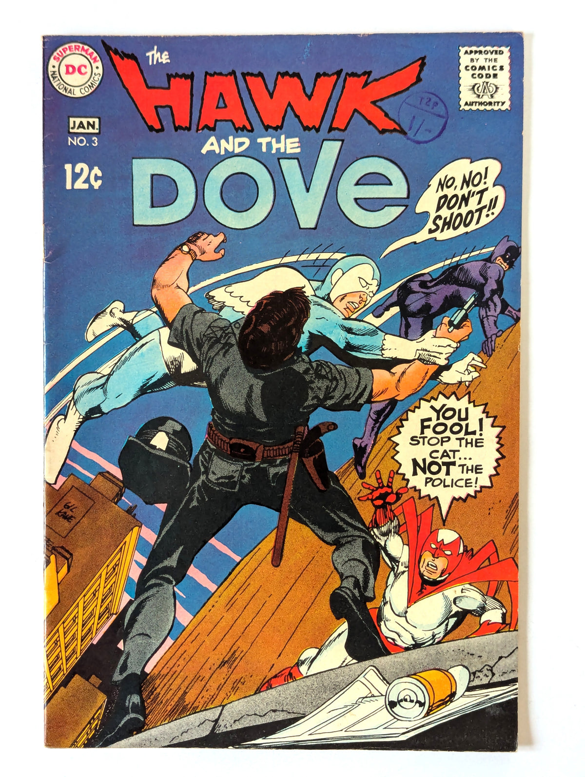 Hawk & Dove #1-6 (1968 Limited Series) Complete Set