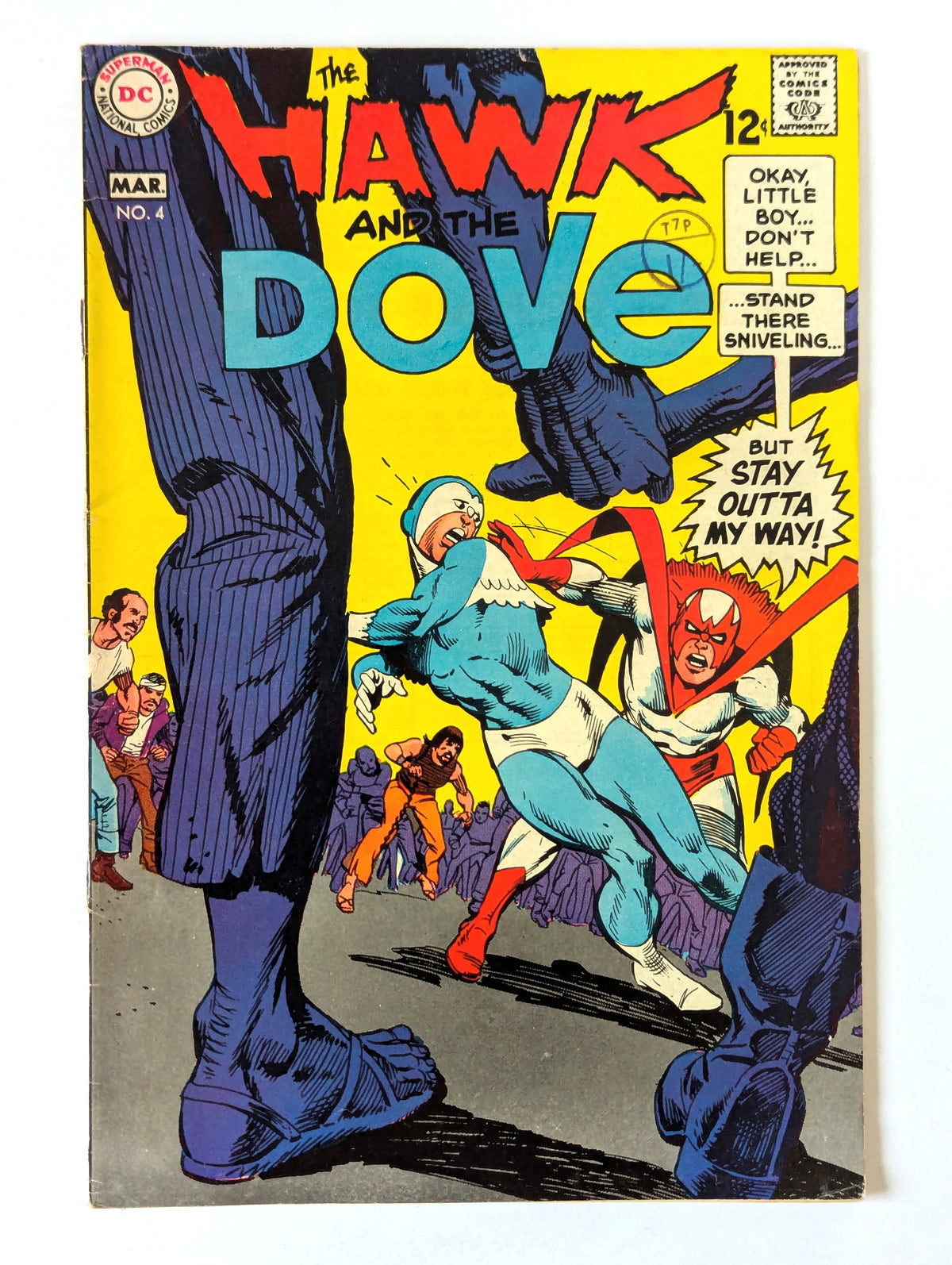 Hawk & Dove #1-6 (1968 Limited Series) Complete Set