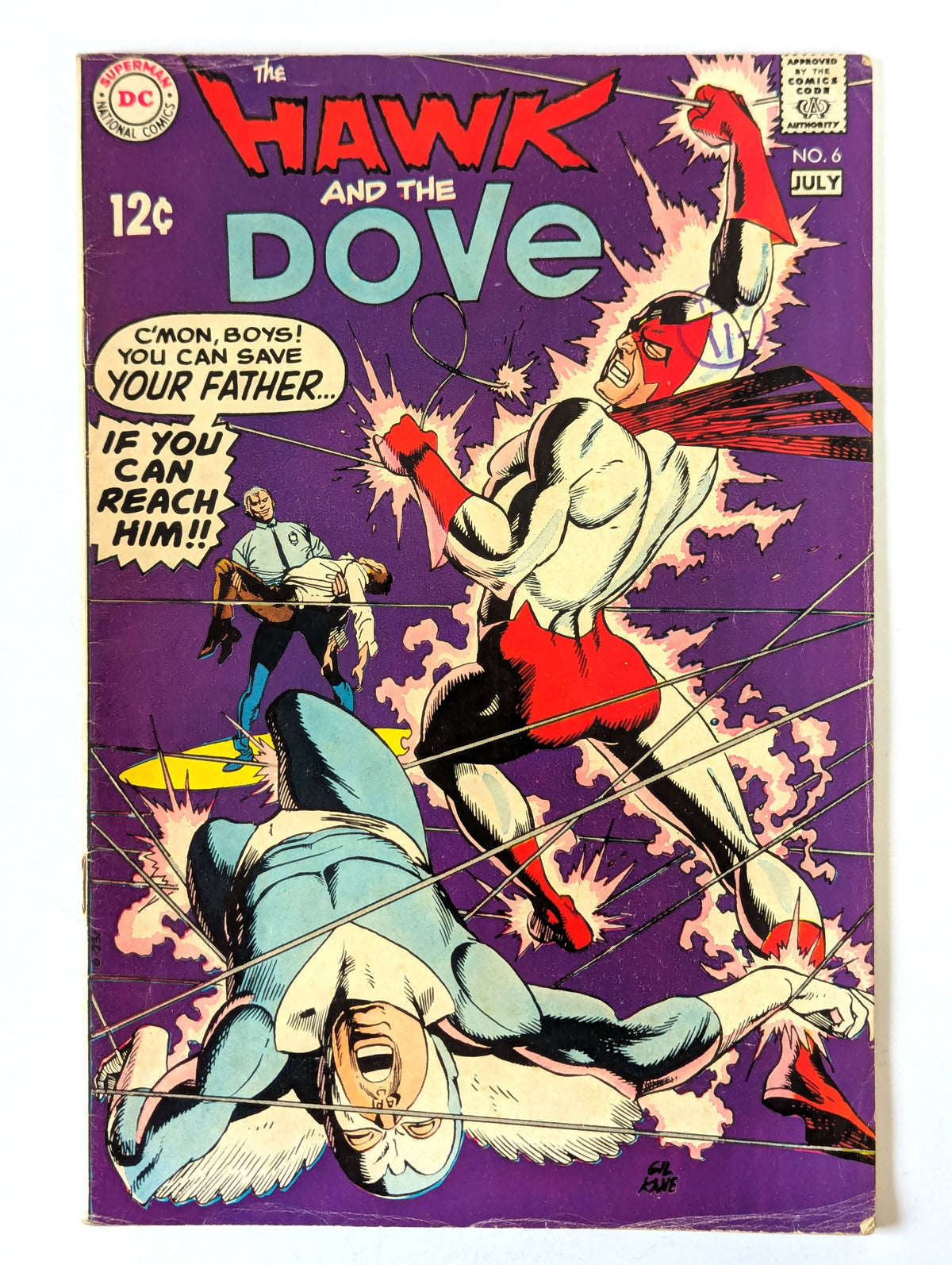 Hawk & Dove #1-6 (1968 Limited Series) Complete Set